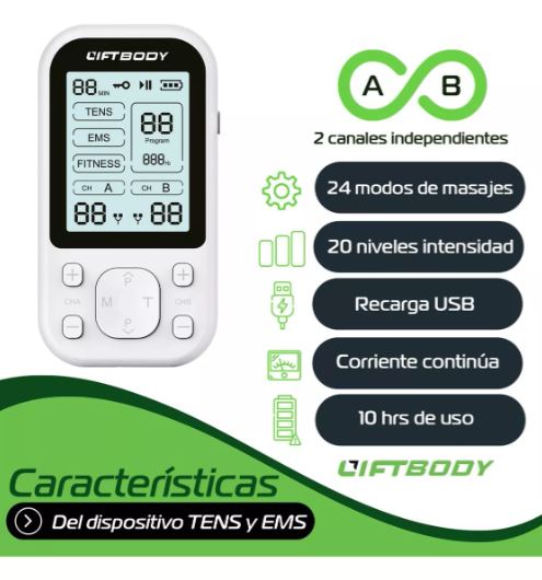 Tens Electroestimulador Liftbody Original