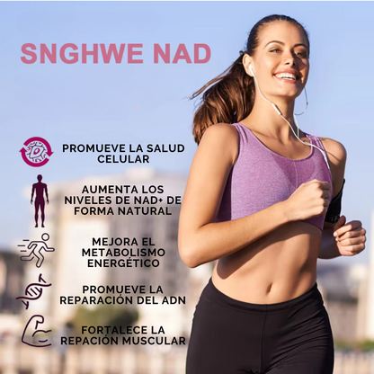 NAD+ RESVERATROL 60 CÁPSULAS